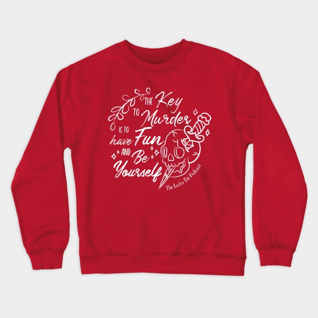 The Key To Murder Crewneck Sweatshirt by Blighthouse Studio